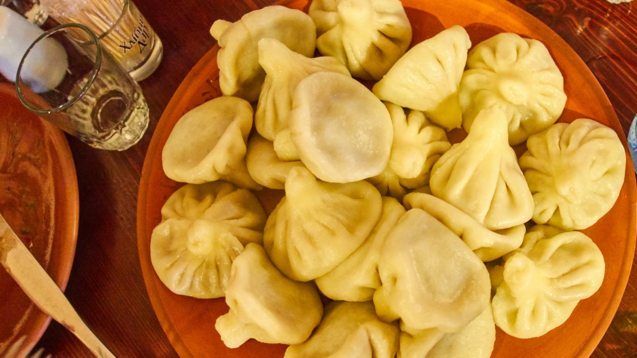 A dumpling of one's one.