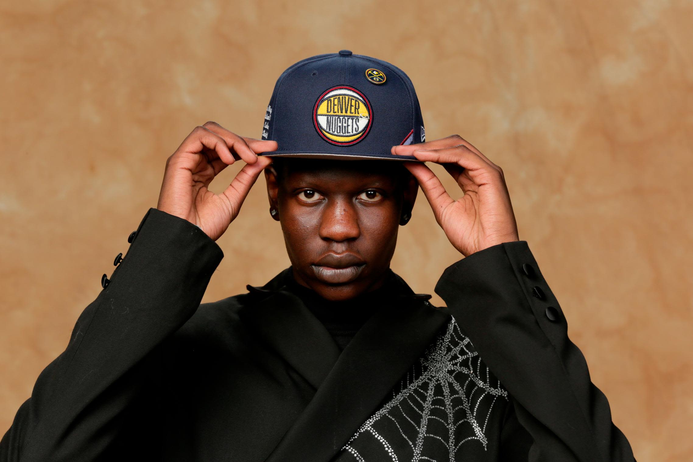 Bol Bol, son of Manute Bol, the No. 44 pick in NBA draft
