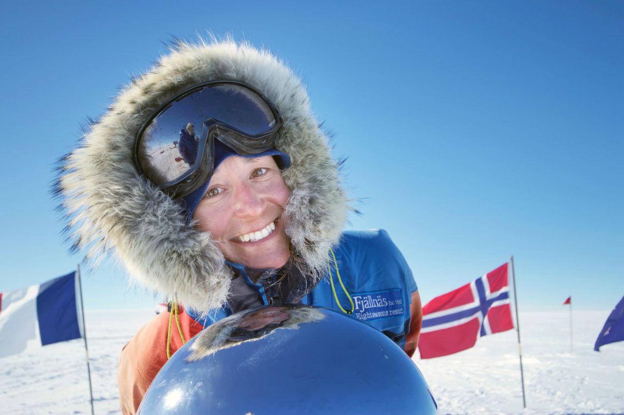 In 2016, Johanna Davidsson skied from the coast of Antarctica to the geographic South Pole in just shy of 39 days, becoming the fastest woman in the world to do so unsupported and unassisted.<br />