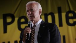Democratic U.S. presidential hopeful and former Vice President Joe Biden addresses the Moral Action Congress of the Poor People's Campaign June 17, 2019 at Trinity Washington University in Washington, DC. 