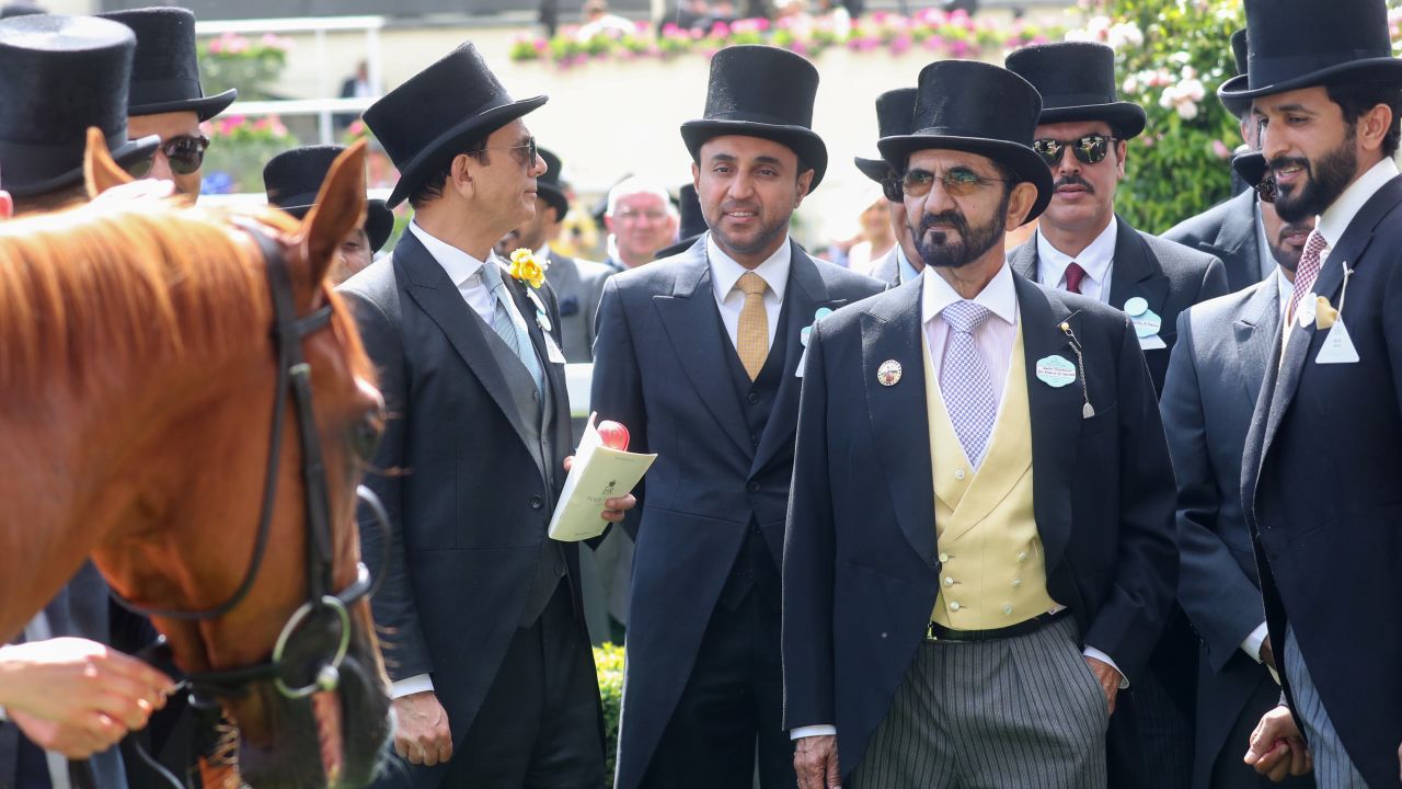 Sheikh Mohammed bin Rashid Al Maktoum is one of the leading figures in horse racing. 