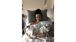 Former college basketball star Jill Noe told her sister Whitney Bleisner she'd be her surrogate. She gave birth to her sister's own set of twins in early June. 