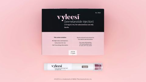 Vyleesi is an injection to be taken before sex.