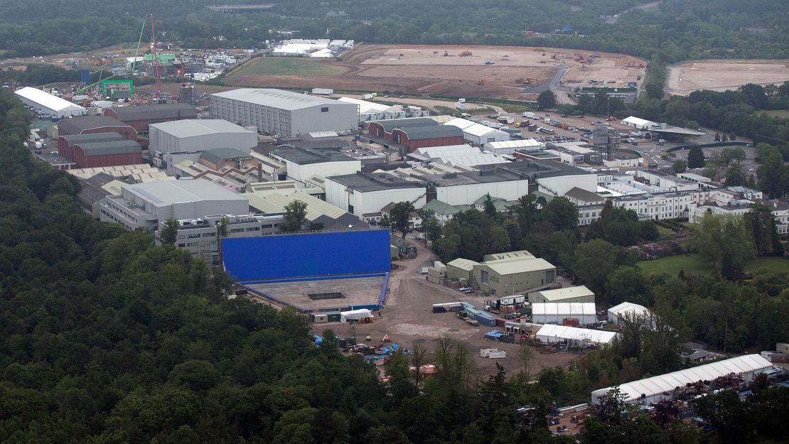 A controlled explosion on the Bond set at Pinewood Studios injured a crew member earlier this month. 