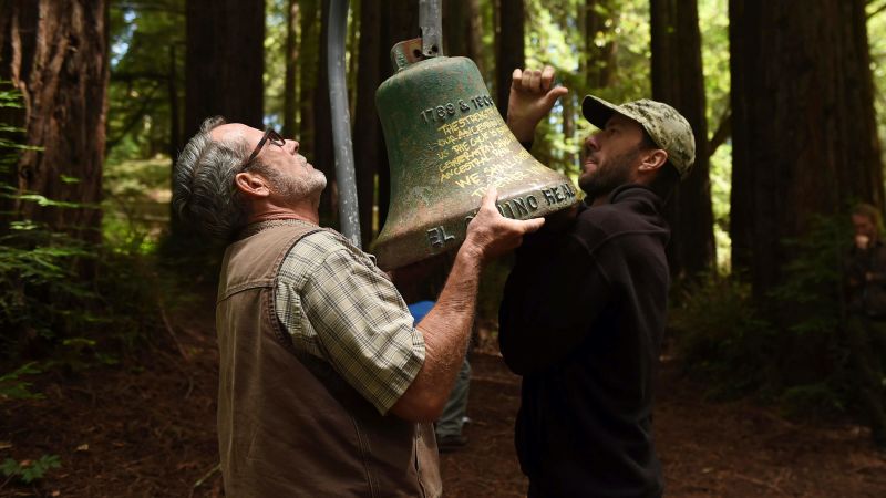 A California university removes a mission bell from campus