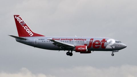 The Jet2 aircraft was escorted back to London Stansted Airport by two RAF jets (file photo).