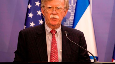 US national security advisor John Bolton warned of the possibility of a future strike against Iran.