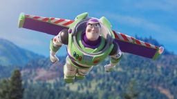 AND BEYOND -- Buzz Lightyear is back on the big screen in Disney and Pixar's "Toy Story 4," joining Woody and the whole gang on an eye-opening road trip that takes them to unexpected places, including a carnival. Featuring Tim Allen as the voice of Buzz, "Toy Story 4" opens in U.S. theaters on June 21, 2019. ©2019 Disney/Pixar. All Rights Reserved.