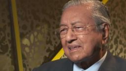 Former Malaysia Prime Minister Mahathir Mohamad on June 24, 2019.