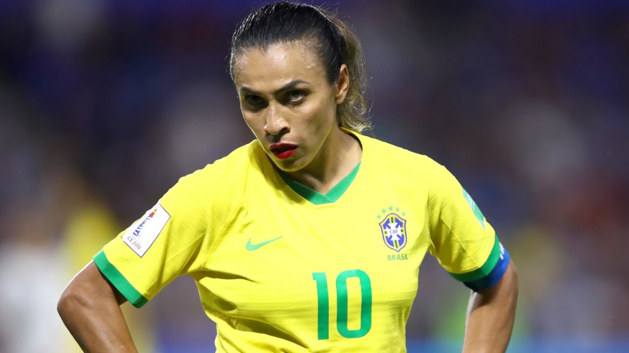 Marta used her post-match interview to inspire the next generation of stars.