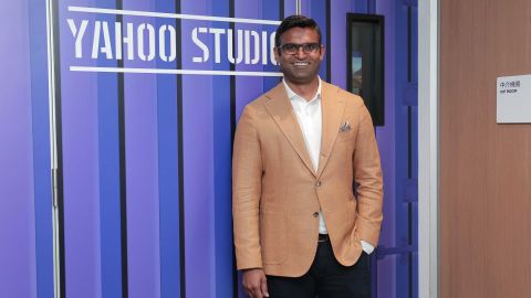 Gowrappan in Hong Kong on Monday. The CEO has an ambitious plan to remake Verizon Media's business.