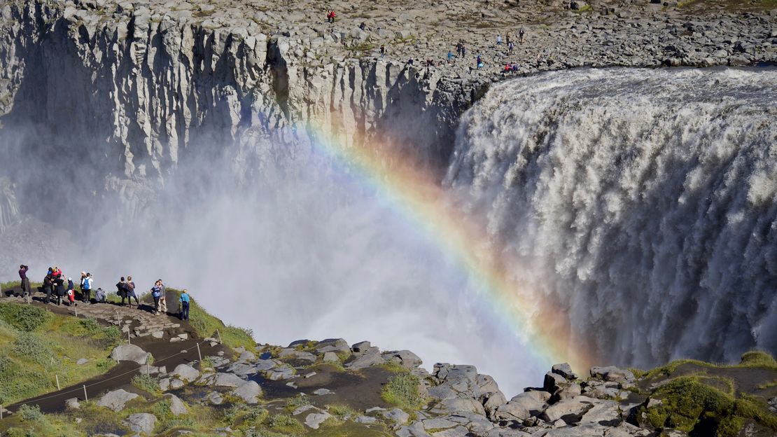 The volcanic region at Iceland's Vatnajökull National Park covers 14% of the island nation's territory.