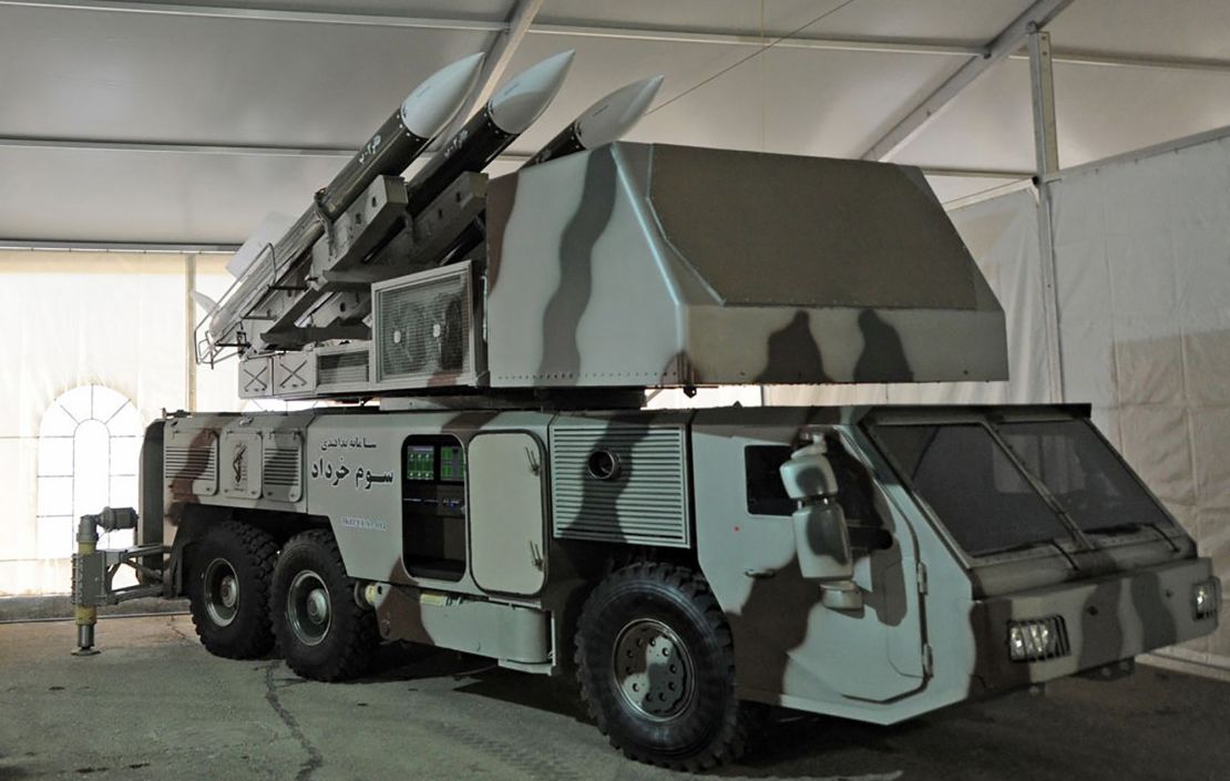 A Khordad-3 air defense system.