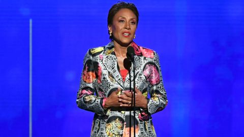 Robin Roberts, here in 2019, recalled a newsmaking interview with then-President Obama in 2012. 
