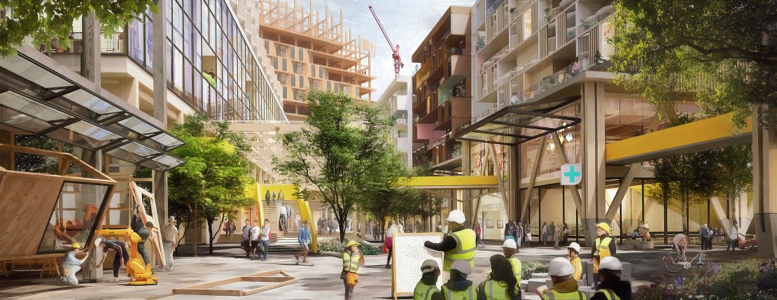 Sidewalk Labs, an Alphabet company, envisions building 30-story timber buildings in Toronto.