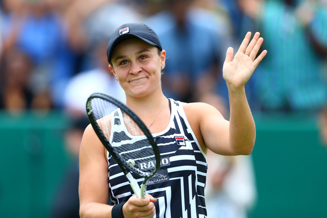 Ash Barty won the Nature Valley Classic at Edgbaston in Birmingham, UK.