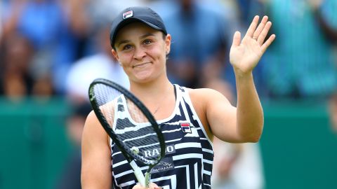 Ash Barty won the Nature Valley Classic at Edgbaston in Birmingham, UK.