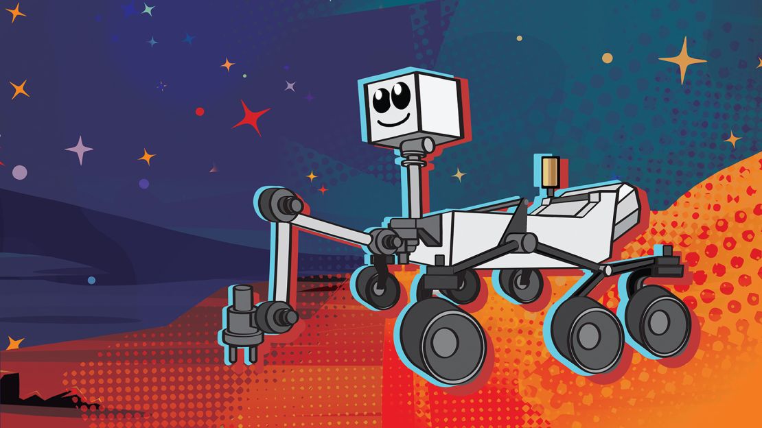 This design was used during the "Name the Rover" campaign.