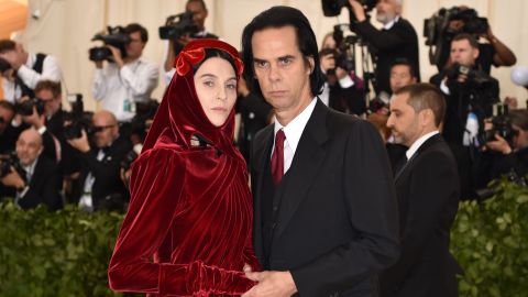 Nick Cave and his wife, Susie.