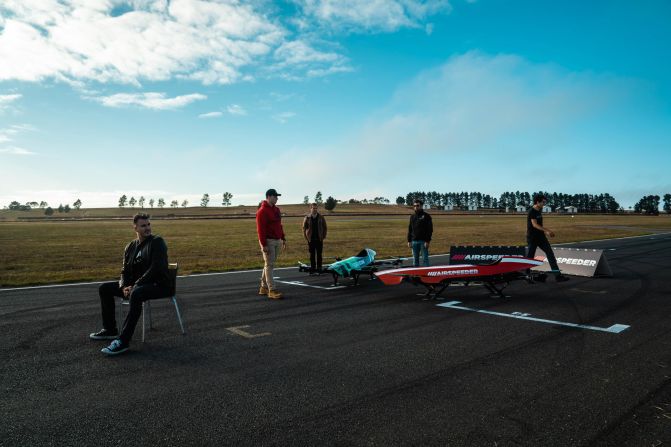 The Airspeeder will feature at Goodwood Festival at the FoS Future Lab.
