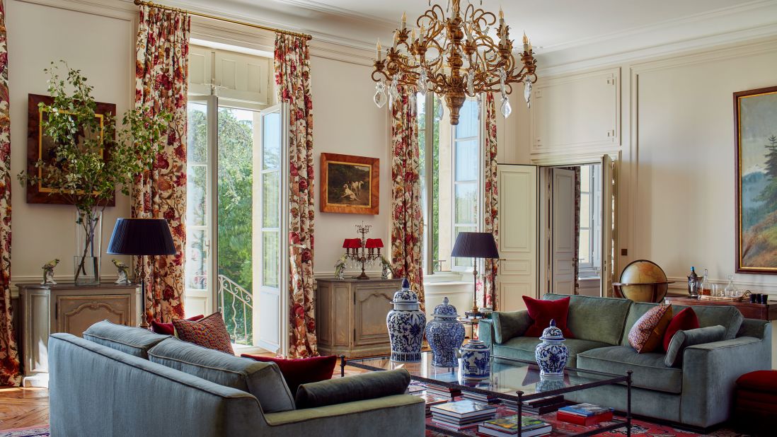 <strong>Chateau d'Estoublon, Provence, France: </strong>Butler and chef services are included at the estate, which features elegant designer interiors.