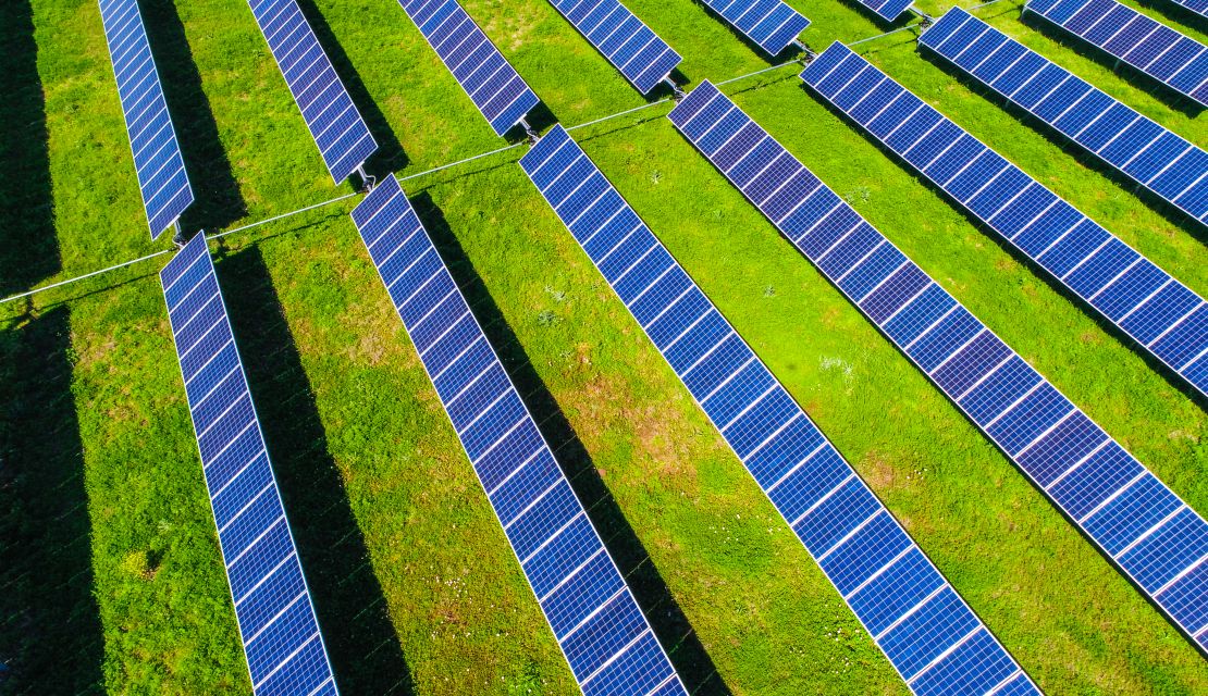 Solar panels Texas STOCK