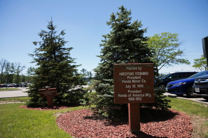 Around the Honda plant, 64 trees were planted to represent the company's 64 original hires in Marysville. Over the decades, Honda Motor has embedded itself in Ohio and now counts more than 15,000 associates and over 134 suppliers.