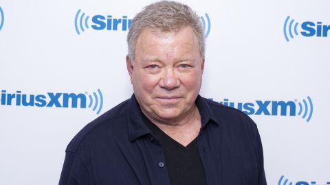 William Shatner visits SiriusXM Studios in New York City, September 6, 2018.