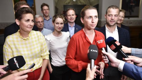 Mette Frederiksen announced she will form a minority government backed by three other parties.
