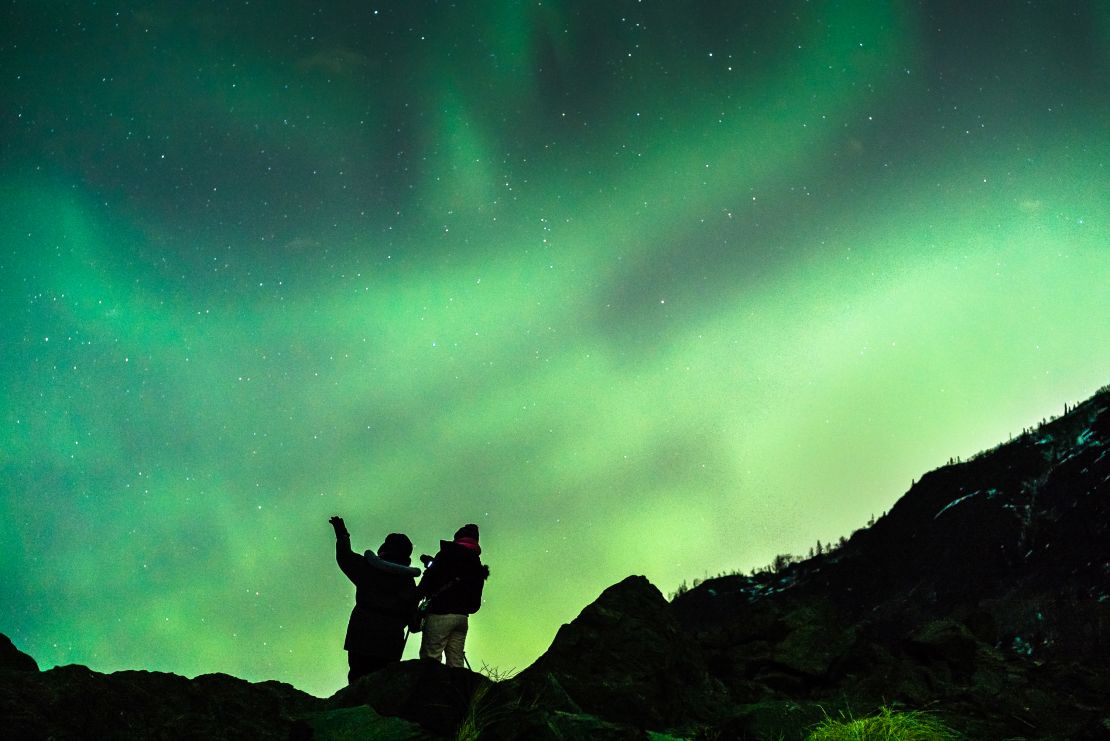 The northern lights are a sought-after spectacle in Alaska.
