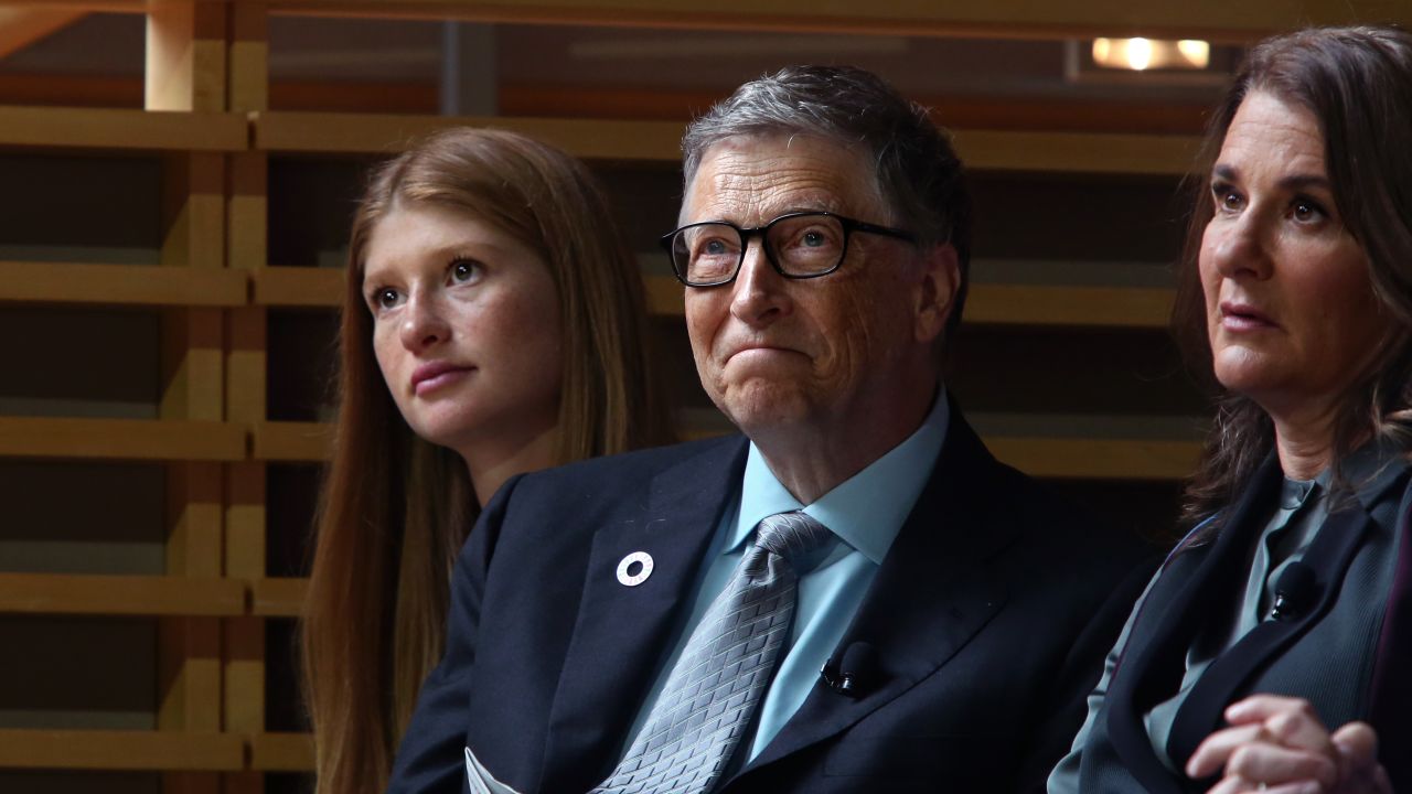 Gates' parents, Bill and Melinda, enjoy watching their daughter compete.