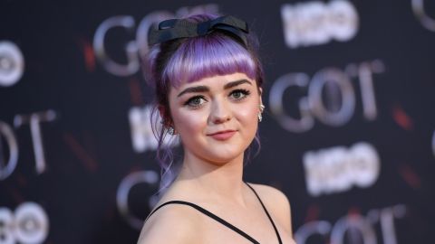 Maisie Williams at the Game of Thrones premiere on Wednesday, April 3, 2019 in New York city.