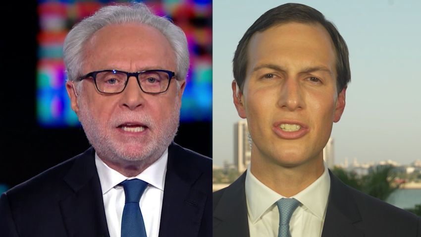 jared kushner wolf blitzer split migrants border