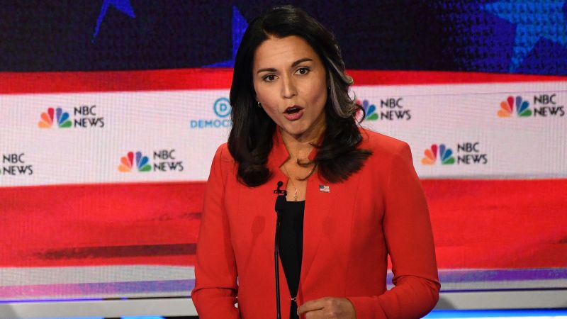 Tulsi Gabbard Slams Kamala Harris As ‘not Qualified To Serve As Commander In Chief Cnn Politics