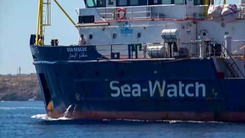 The Sea-Watch 3 migrant rescue ship landed on Lampedusa last week, defying an order from the Italian authorities.