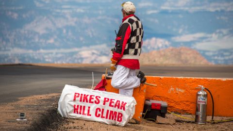 The Pikes Peak International Hill Climb is an annual automobile and motorcycle hillclimb to the summit of Pikes Peak
