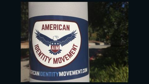 This flier from the American Identity Movement was posted on the campus of California Polytechnic State University in May.