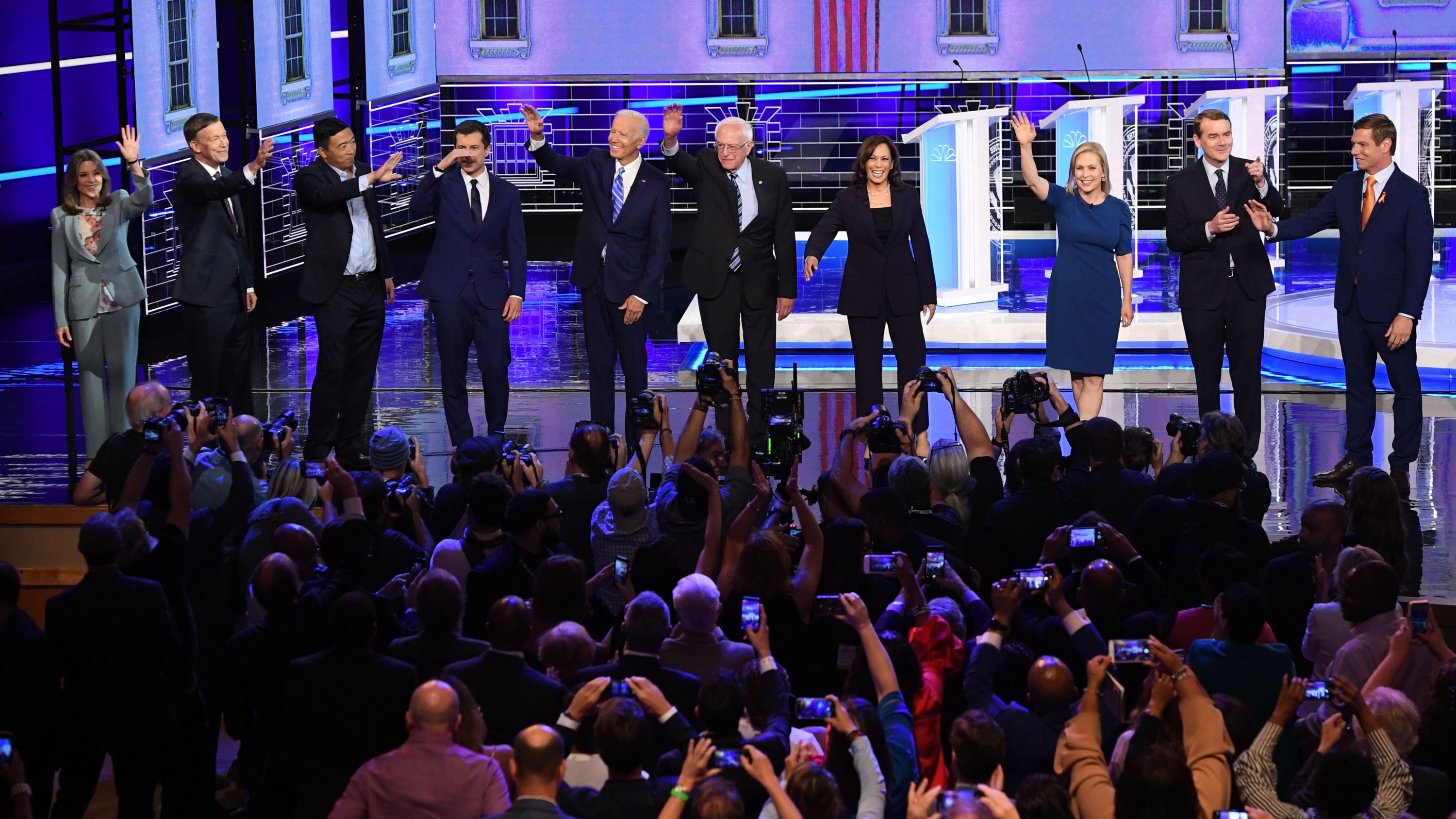 In Pictures The First Democratic Debates Cnn Politics