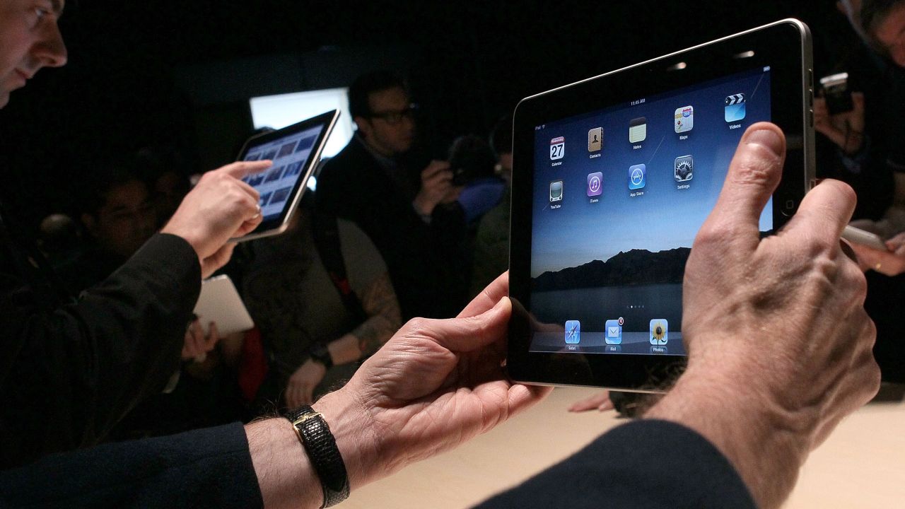 The iPad, a mobile tablet browsing device was released in 2010.