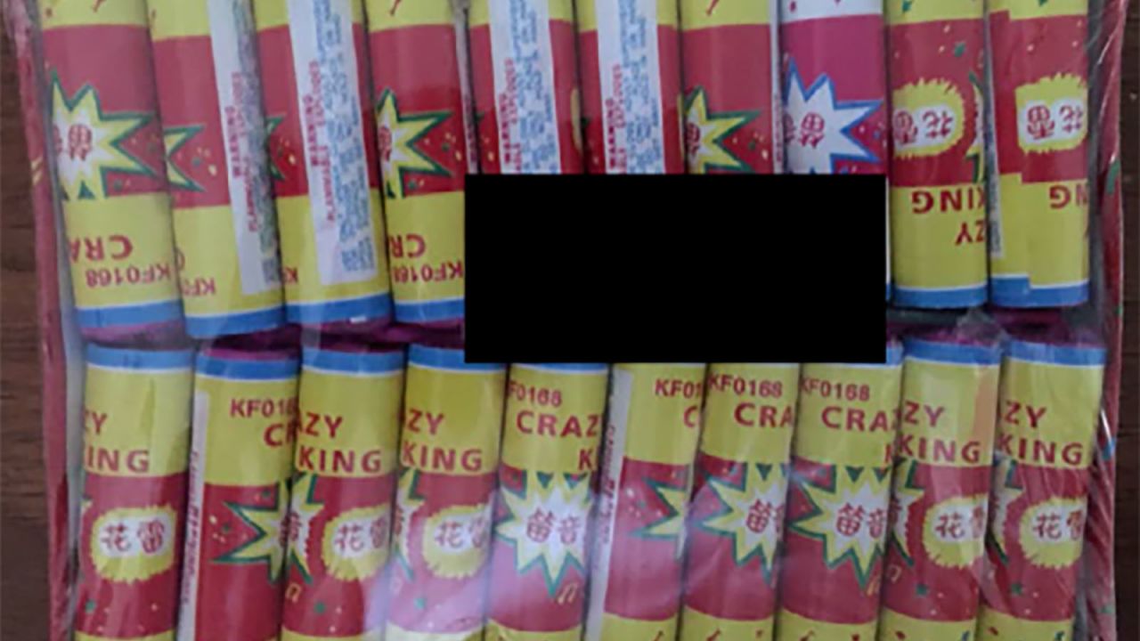 Crazy King Crackers are among the 25,000 fireworks that were recalled after a boy lost his hand.