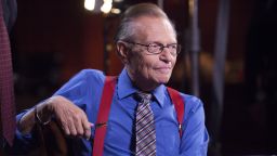 Larry King hosted "Larry King Live" on CNN for over 25 years.