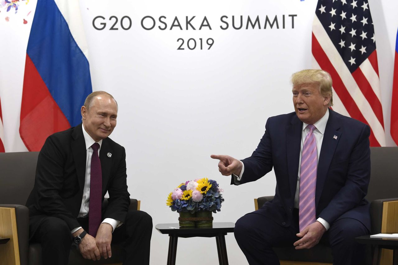 Trump and Putin hold a bilateral meeting Friday on the sidelines of the G20.