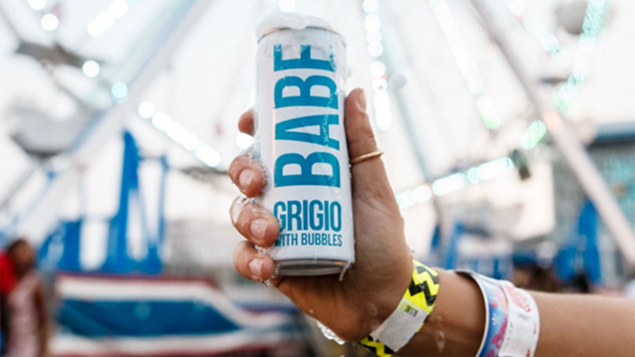 Beer isn't the only thing served in a can. Budweiser owner AB InBev is making a bet on Babe Wine.