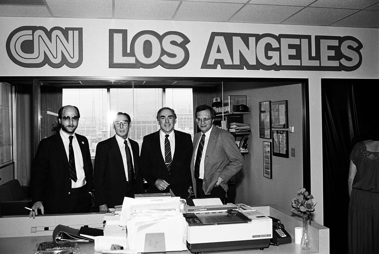 King, right, joined CNN in 1985. He started his career as a radio DJ in Miami in 1957. His late-night radio talk show, "The Larry King Show," debuted in 1978 and was nationally syndicated.