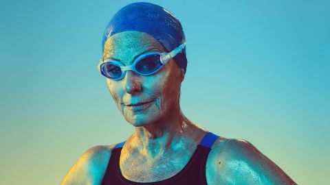 DeEtte Sauer, 77, was obese before she became an athlete. After her doctors said she was at risk for a heart attack, Sauer transformed her health and discovered her hidden talent for swimming. She's won numerous medals in the National Senior Games and was inducted into the Texas Senior Olympics Hall of Fame.