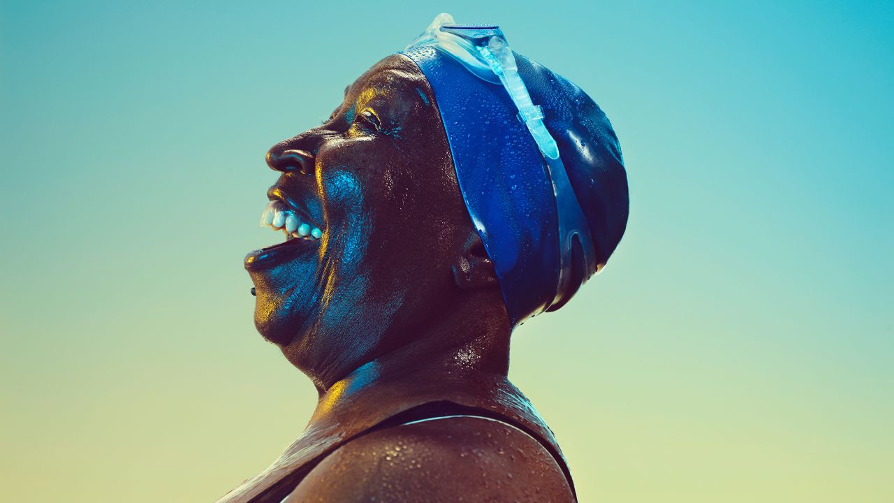 Vivian Stancil, 72, is legally blind and weighed more than 300 pounds in her 50s before she started taking up swimming to stay healthy and lose weight. Since then, she has lost more than 100 pounds and improved her swimming by relying on her hearing and memorization of strokes. Outside the pool, she runs the Vivian Stancil Olympian Foundation to encourage at-risk youth and seniors to participate in sports.