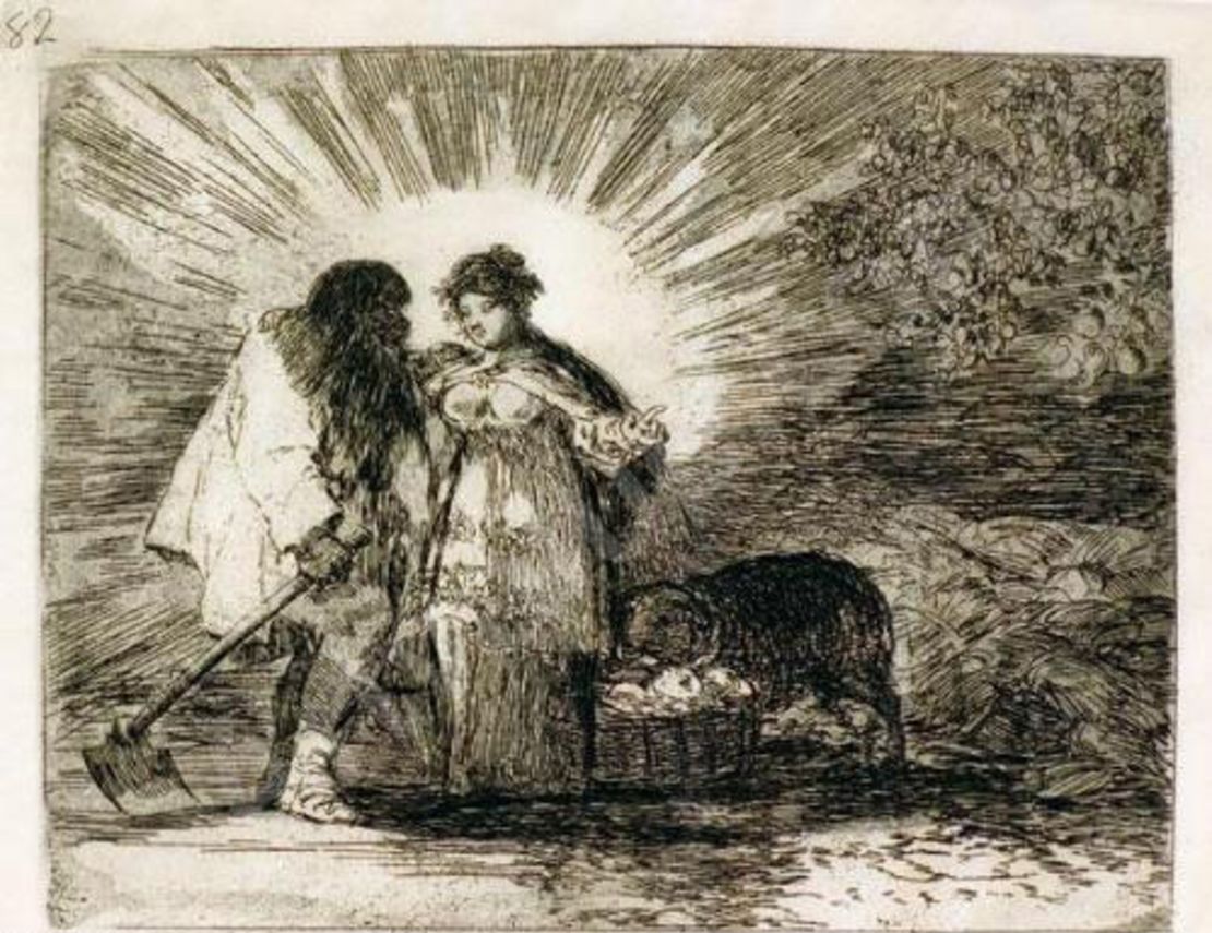 "Esto es lo verdadero" (This is the truth) by Francisco Goya.