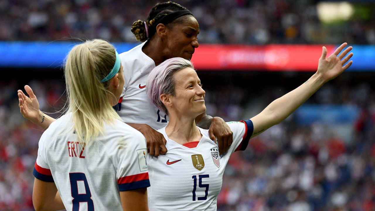Megan Rapinoe has been in wonderful form throughout the Women's World Cup.