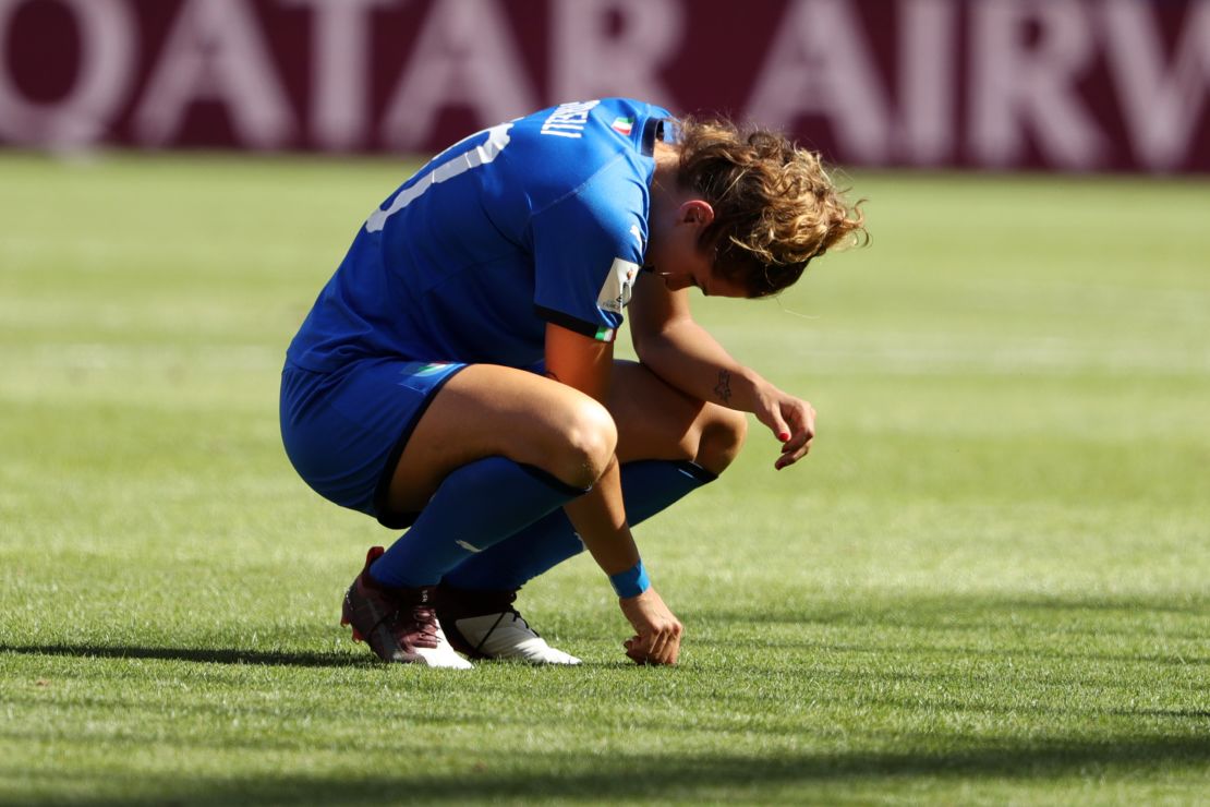 Italy exited the World Cup after conceding from two set pieces in the second half against the Netherlands. 