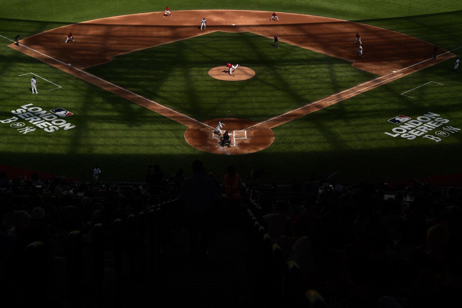 Red Sox pitcher Eduardo Rodriguez delivers a pitch during Game 2 of the MLB London Series between the New York Yankees and the Boston Red Sox on Sunday, June 30, in London.